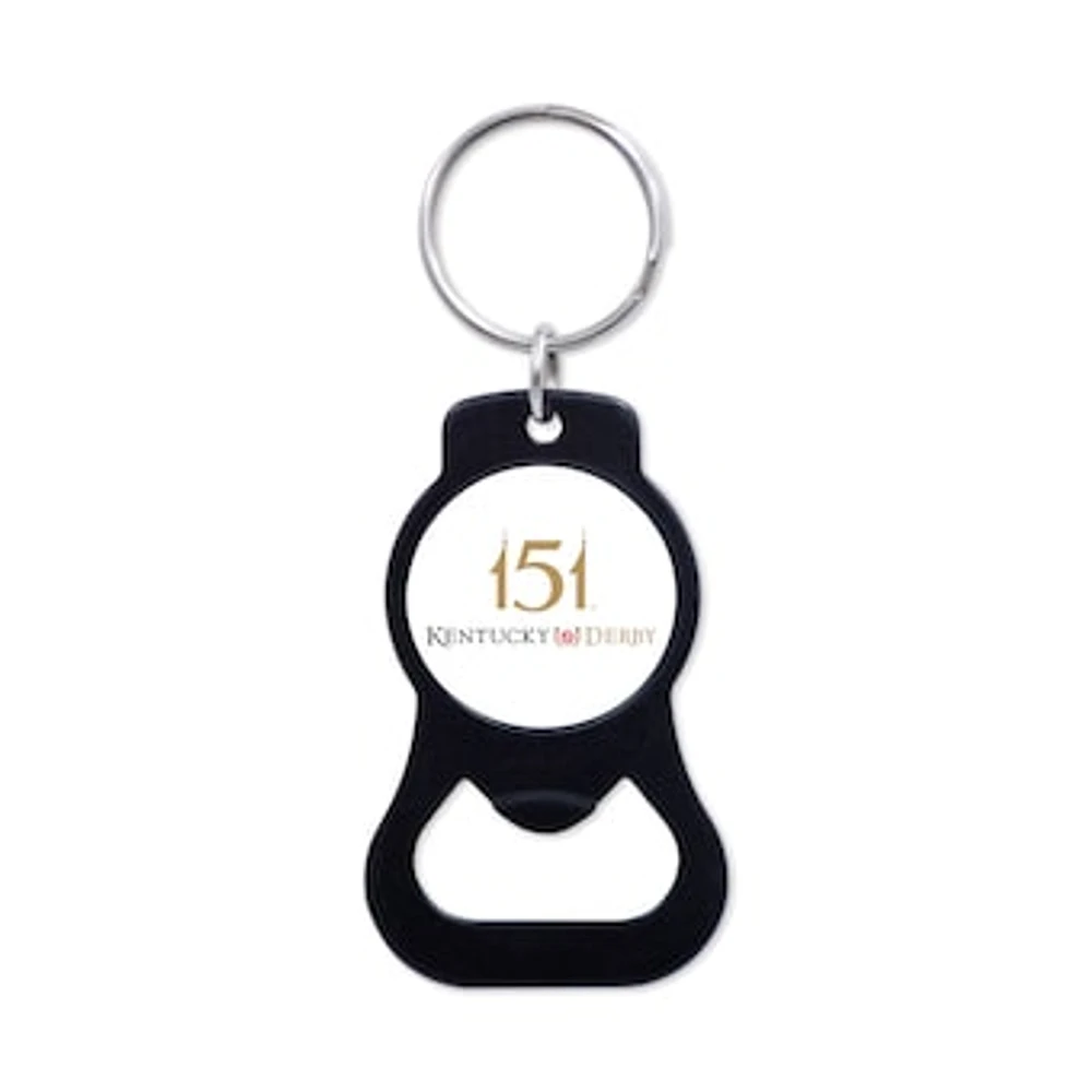 WinCraft Kentucky Derby 151 Round Bottle Opener Key Ring