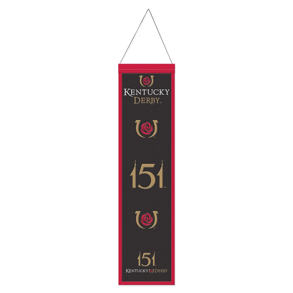 WinCraft Kentucky Derby 151 8" x 32" Wool Banner