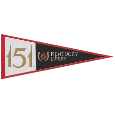 WinCraft Kentucky Derby 151 13" x 32" Wool Pennant