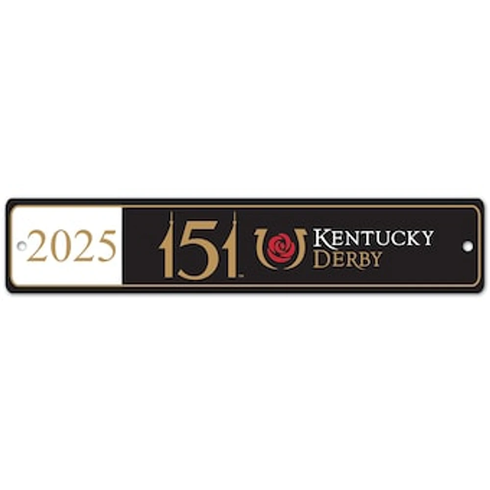 WinCraft Kentucky Derby 151 3.75'' x 19'' Street Sign