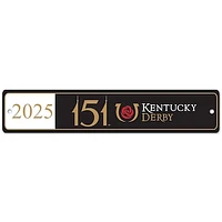 WinCraft Kentucky Derby 151 3.75'' x 19'' Street Sign