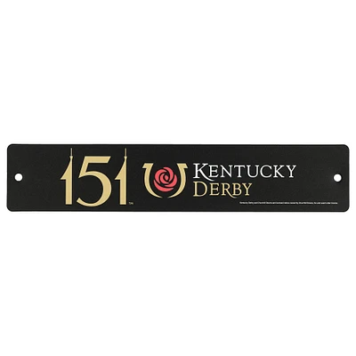 WinCraft 151st Kentucky Derby 3.75'' x 19'' Street Sign