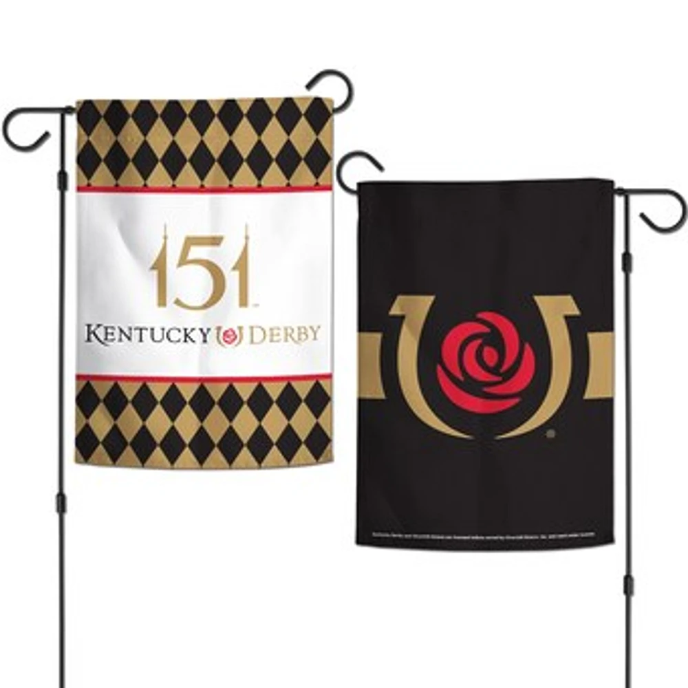 WinCraft Kentucky Derby 151 12" x 18" Double-Sided Garden Flag