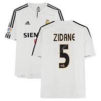 Zinedine Zidane Real Madrid Autographed 2003-04 White adidas Jersey