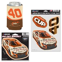 WinCraft Justin Allgaier Traveller Whiskey Three-Piece Fan Pack