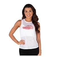 Women's Concepts Sport White St. Louis Cardinals Infuse Slub Tank Top