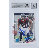 Will Anderson Jr. Houston Texans Autographed 2023 Panini Donruss #342 Beckett Fanatics Witnessed Authenticated 10 Rookie Card