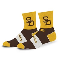 Unisex Starter  San Diego Padres Trifecta Throwback Mid-Crew Socks