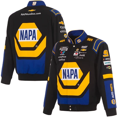 Men's JH Design /Royal Chase Elliott NAPA Full-Snap Twill Uniform Jacket