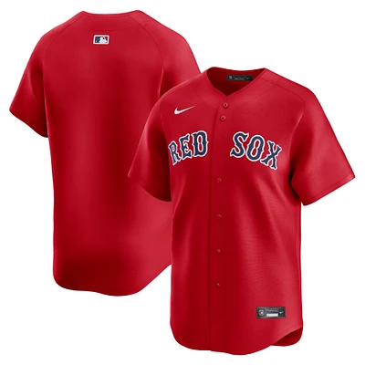 Men's Nike Red Boston Sox Alternate Limited Custom Jersey
