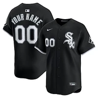 Men's Nike Black Chicago White Sox Alternate Limited Custom Jersey