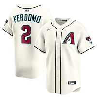 Men's Nike Geraldo Perdomo Cream Arizona Diamondbacks Home Limited Player Jersey