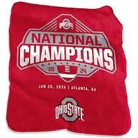 Ohio State Buckeyes College Football Playoff 2024 National Champions 50'' x 60'' Silk Touch Throw