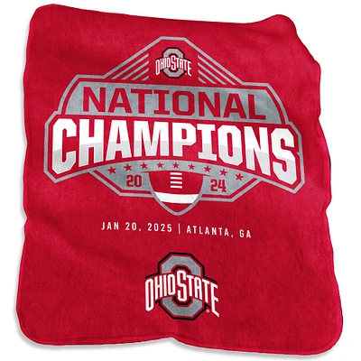 Ohio State Buckeyes College Football Playoff 2024 National Champions 50'' x 60'' Silk Touch Throw