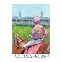 Kentucky Derby 151 Kentucky Oaks 22"x 30" Standard Poster