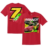 Men's JR Motorsports Official Team Apparel Red Justin Allgaier Brandt Car T-Shirt