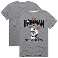 Men's Homage Cal Ripken Jr. Gray Baltimore Orioles Graphic Player T-Shirt