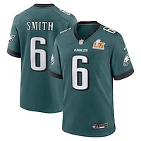 Men's Nike DeVonta Smith Midnight Green Philadelphia Eagles Super Bowl LIX Game Player Jersey