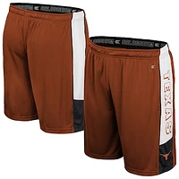 Men's Colosseum Texas Orange Longhorns Quantum Shorts