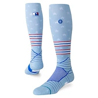 Unisex Stance Light Blue MLB 2025 4th of July FreshTek™ Tube Socks