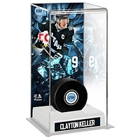 Clayton Keller Utah Hockey Club Deluxe Tall Hockey Puck Case