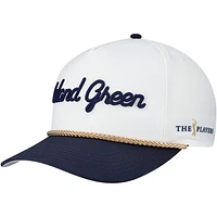 Men's Barstool Golf  White THE PLAYERS Island Green Rope Adjustable Hat
