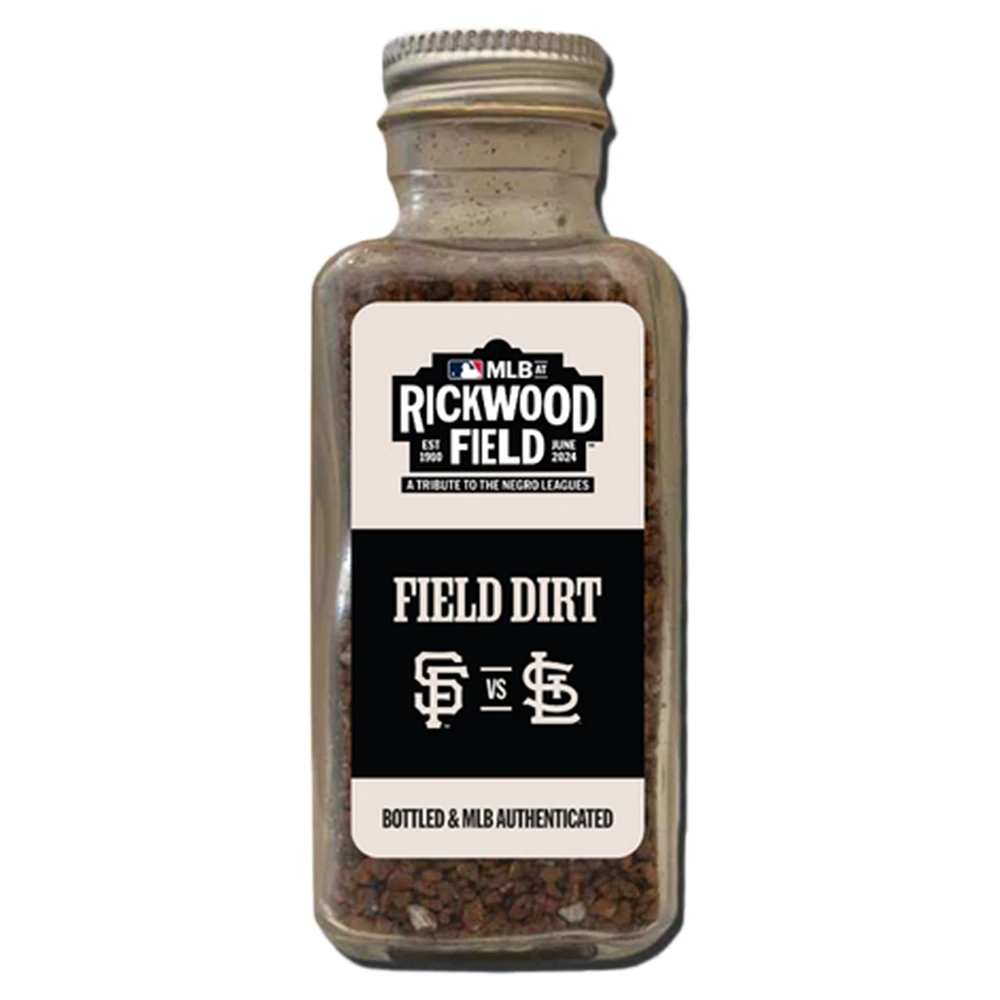 San Francisco Giants vs. St. Louis Cardinals 2024 MLB at Rickwood Field Game-Used Dirt Jar
