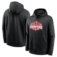 Men's Nike Black Ohio State Buckeyes College Football Playoff 2024 National Champions Official Logo Pullover Hoodie