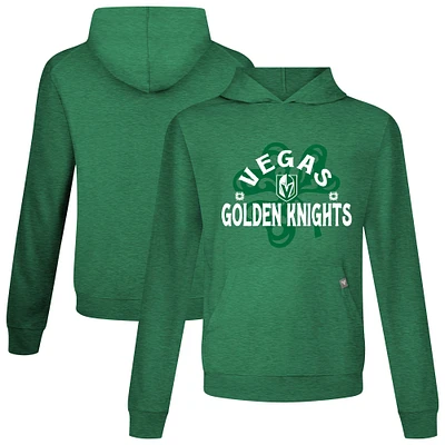 Men's Levelwear  Kelly Green Vegas Golden Knights St. Patrick's Day Relay Shamrock Pullover Hoodie