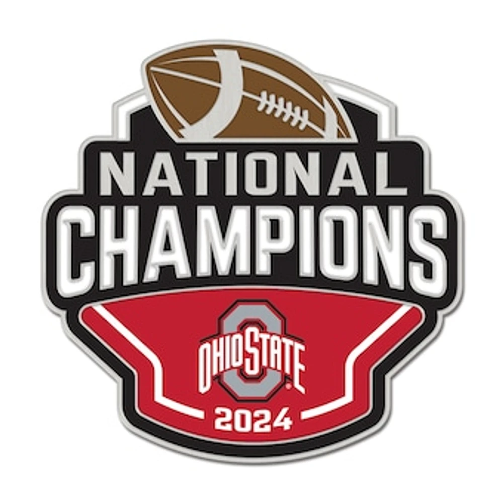 WinCraft Ohio State Buckeyes College Football Playoff 2024 National Champions Collector's Pin