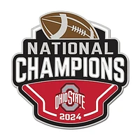 WinCraft Ohio State Buckeyes College Football Playoff 2024 National Champions Collector's Pin