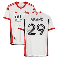 Carlos Akapo San Jose Earthquakes Autographed Match-Used #29 adidas Jersey from the 2024 MLS Season