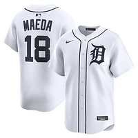 Men's Nike Kenta Maeda White Detroit Tigers Home Limited Player Jersey