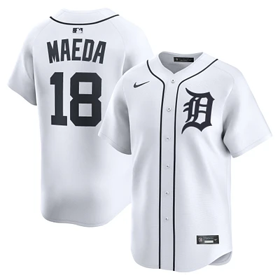 Men's Nike Kenta Maeda White Detroit Tigers Home Limited Player Jersey