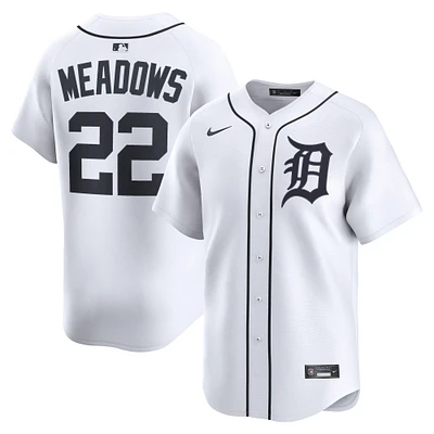 Men's Nike Parker Meadows White Detroit Tigers Home Limited Player Jersey
