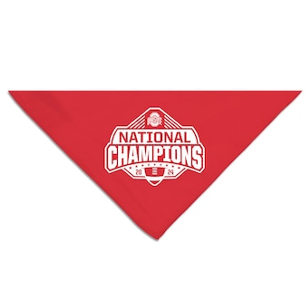 WinCraft Ohio State Buckeyes College Football Playoff 2024 National Champions Pet Bandana