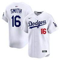Men's Nike Will Smith White Los Angeles Dodgers Home Limited Player Jersey