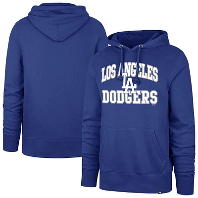 Men's '47  Royal Los Angeles Dodgers Big & Tall Velocity Fleece Pullover Hoodie