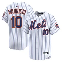 Men's Nike Ronny Mauricio White New York Mets Home Limited Player Jersey