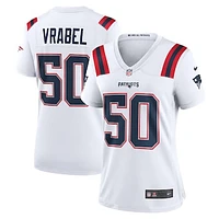 Women's Nike Mike Vrabel White New England Patriots Retired Player Game Jersey