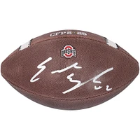 Emeka Egbuka Ohio State Buckeyes Autographed 2024 College Football Playoff National Champions Nike CFP Football