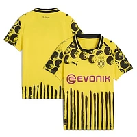 Youth Puma x KidSuper Yellow Borussia Dortmund 2025 FIFA Club World Cup Replica Jersey
