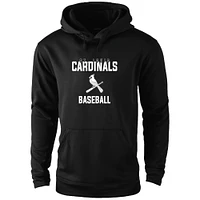 Men's Dunbrooke Black St. Louis Cardinals Champion Pullover Hoodie
