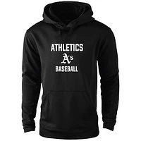 Men's Dunbrooke Black Athletics Champion Pullover Hoodie