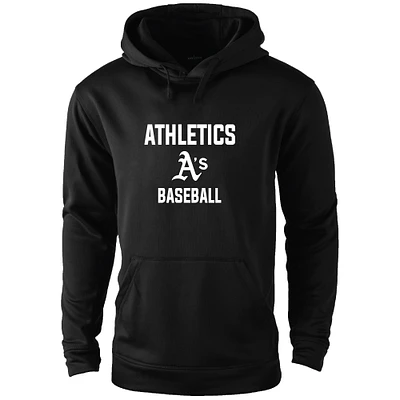 Men's Dunbrooke Black Athletics Champion Pullover Hoodie