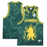 Men's Puma Green SE Palmeiras 2025 FIFA Club World Cup dryCELL Basketball Jersey