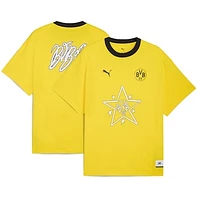 Men's Puma Borussia Dortmund 2025 FIFA Club World Cup Hoops T-Shirt