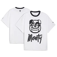 Men's Puma White CF Monterrey 2025 FIFA Club World Cup Hoops T-Shirt