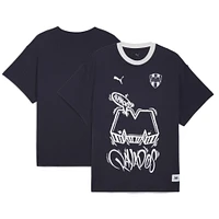 Men's Puma Navy CF Monterrey 2025 FIFA Club World Cup Hoops T-Shirt