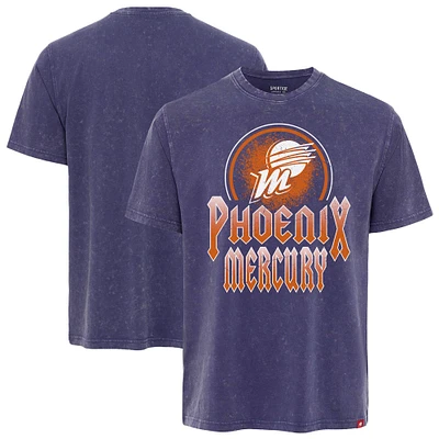 Unisex Sportiqe  Purple Phoenix Mercury Rock & Roll Collection Angus Mineral Wash Premium T-Shirt